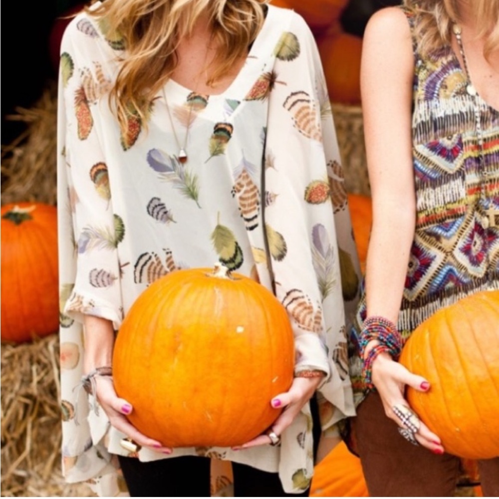 Show Me Your Mumu Feather 🪶 Printed Tunic Dress